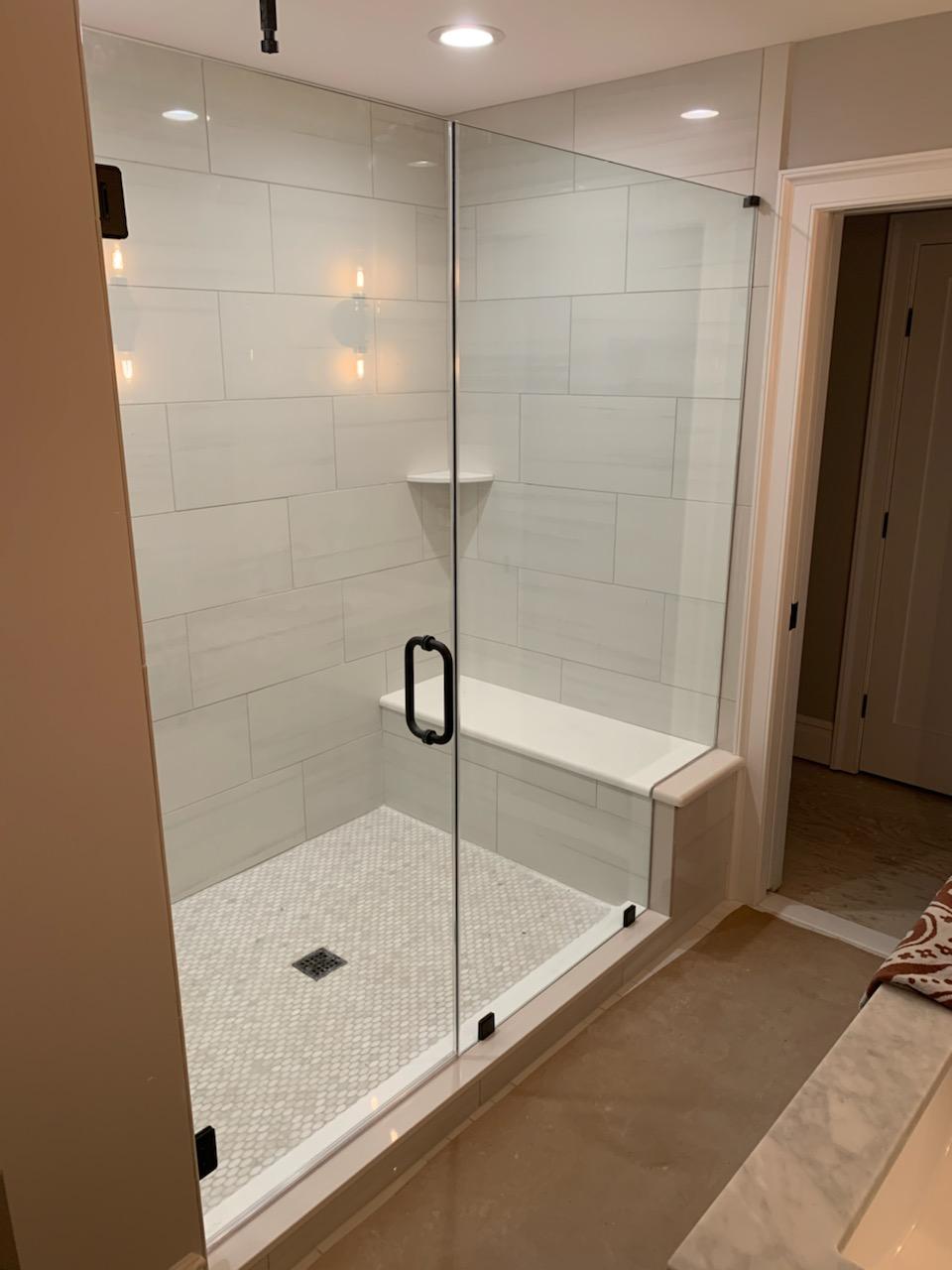 Frameless Glass Shower Doors by Simply Elegant