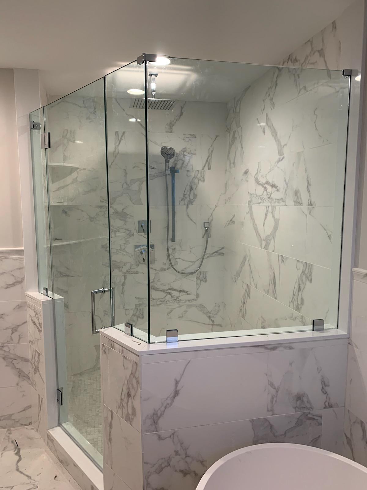 Glass Shower Enclosure by Simply Elegant