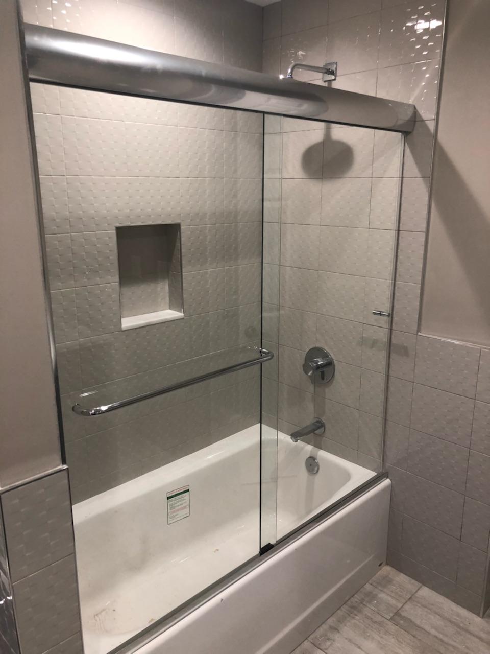 Framed Glass Shower Enclosure by Simply Elegant